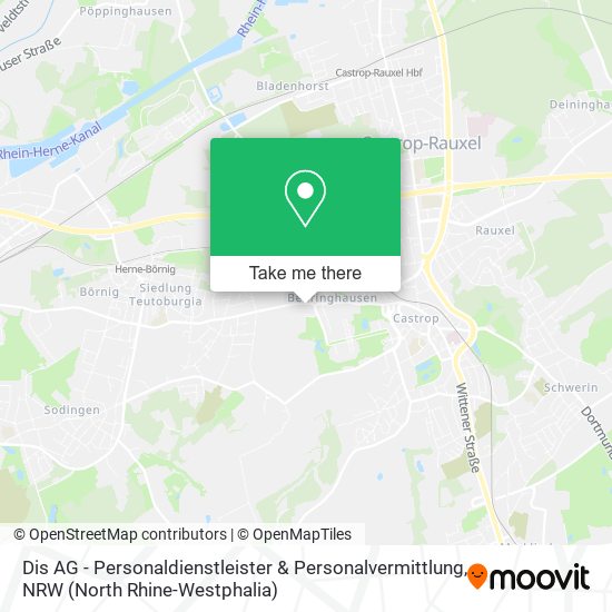 Dis AG - Personaldienstleister & Personalvermittlung map