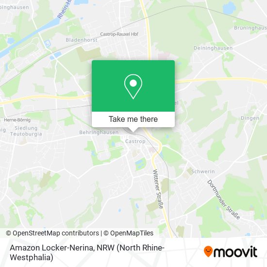 Amazon Locker-Nerina map