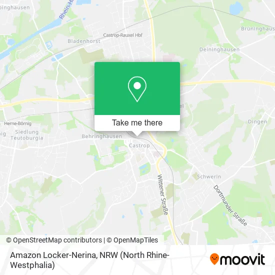 Карта Amazon Locker-Nerina