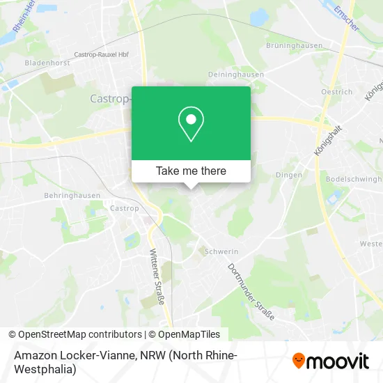 Карта Amazon Locker-Vianne