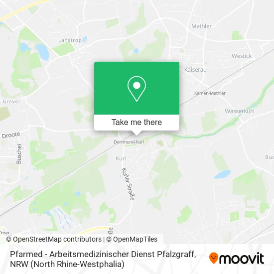 Карта Pfarmed - Arbeitsmedizinischer Dienst Pfalzgraff