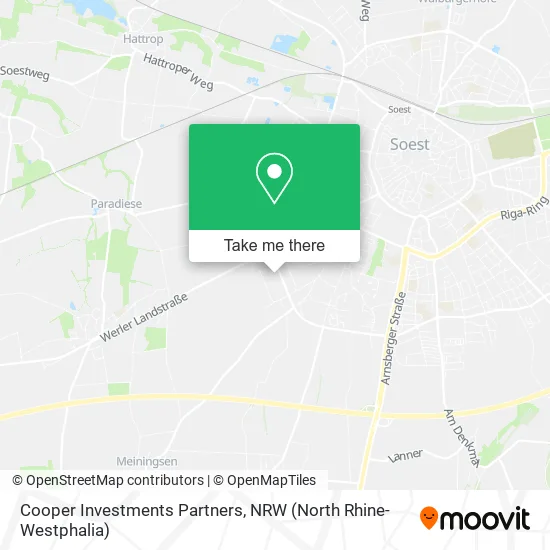 Карта Cooper Investments Partners