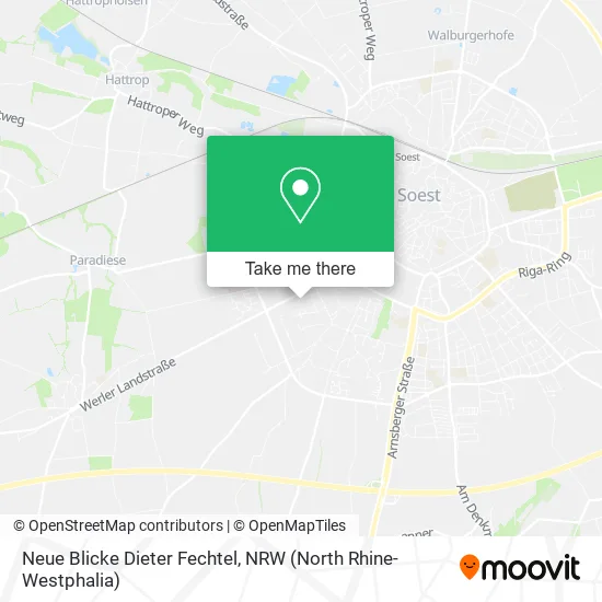 Карта Neue Blicke Dieter Fechtel