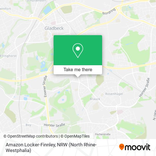 Amazon Locker-Finnley map