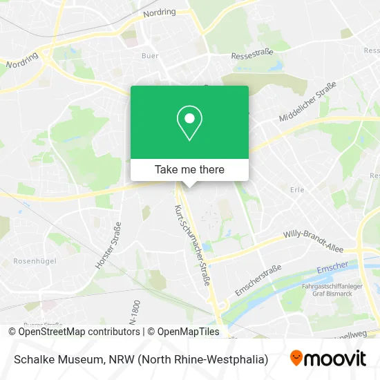 Schalke Museum map