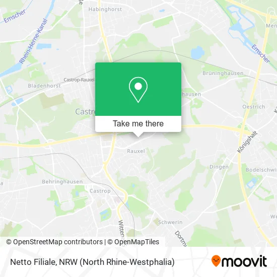 Карта Netto Filiale