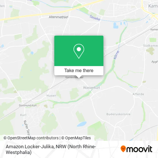 Amazon Locker-Julika map