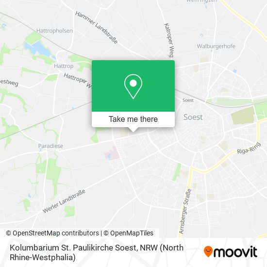 Kolumbarium St. Paulikirche Soest map