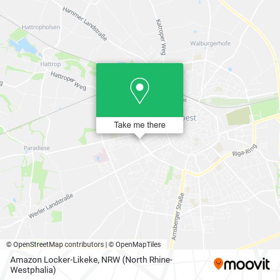 Карта Amazon Locker-Likeke