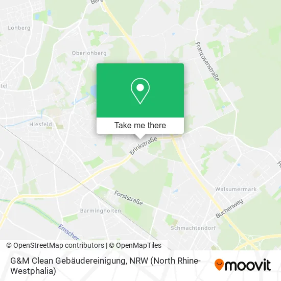 Карта G&M Clean Gebäudereinigung