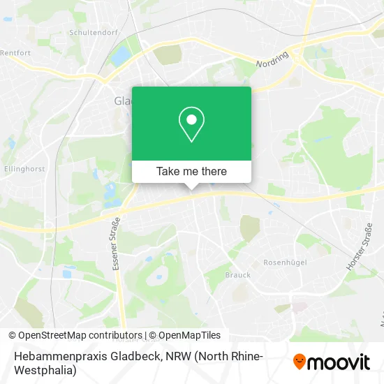 Карта Hebammenpraxis Gladbeck