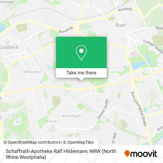 Карта Schaffrath-Apotheke Ralf Hildemann