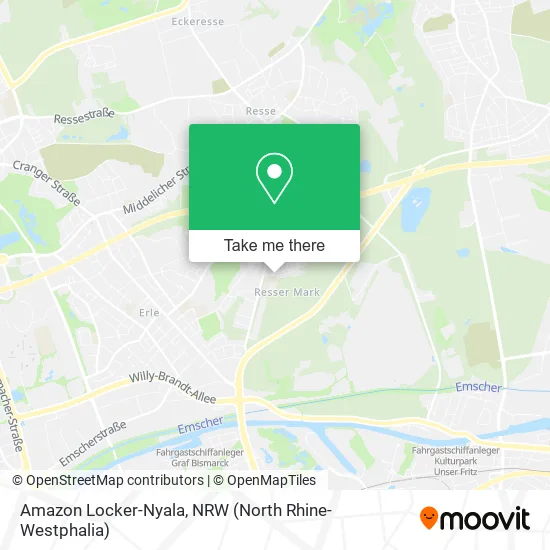 Карта Amazon Locker-Nyala