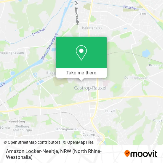 Карта Amazon Locker-Neeltje