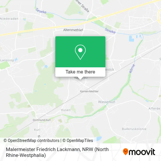 Malermeister Friedrich Lackmann map