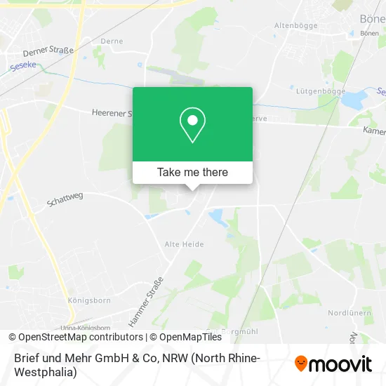 Brief und Mehr GmbH & Co map