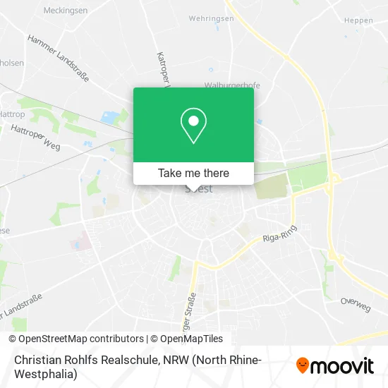 Карта Christian Rohlfs Realschule