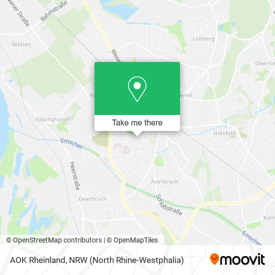 Карта AOK Rheinland