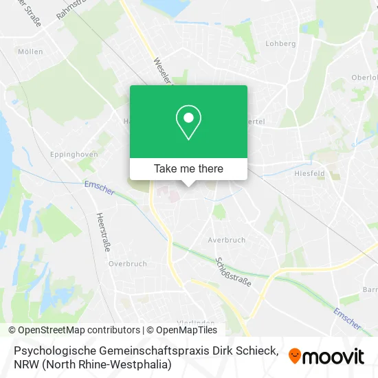 Карта Psychologische Gemeinschaftspraxis Dirk Schieck