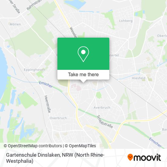 Gartenschule Dinslaken map