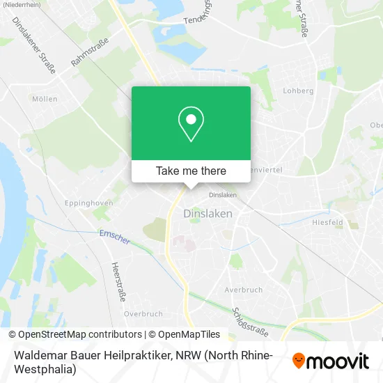 Карта Waldemar Bauer Heilpraktiker