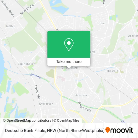 Карта Deutsche Bank Filiale