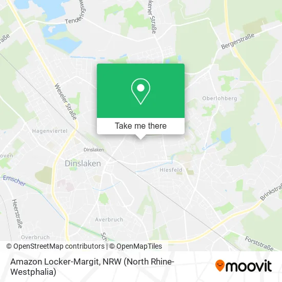 Карта Amazon Locker-Margit