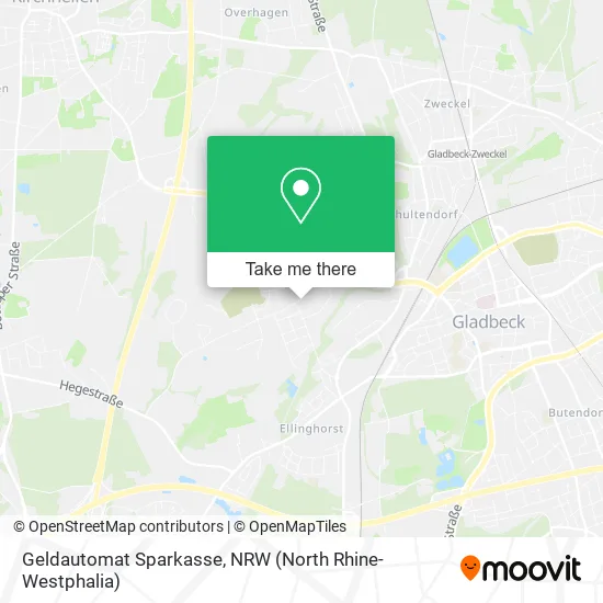 Карта Geldautomat Sparkasse