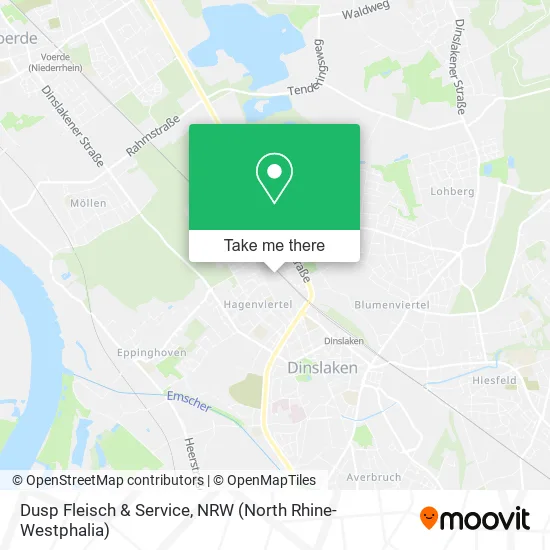 Карта Dusp Fleisch & Service