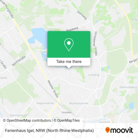 Карта Ferienhaus Igel