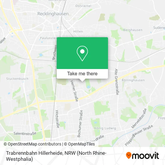 Карта Trabrennbahn Hillerheide