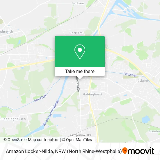 Карта Amazon Locker-Nilda