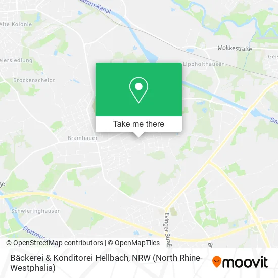 Карта Bäckerei & Konditorei Hellbach