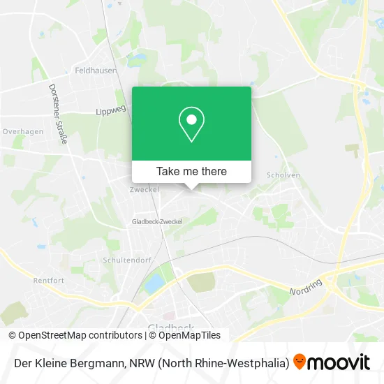 Карта Der Kleine Bergmann