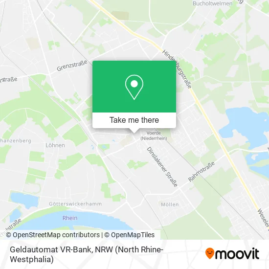 Карта Geldautomat VR-Bank