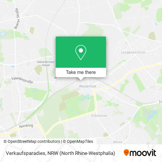 Карта Verkaufsparadies