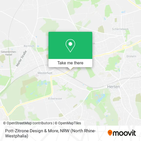 Карта Pott-Zitrone Design & More