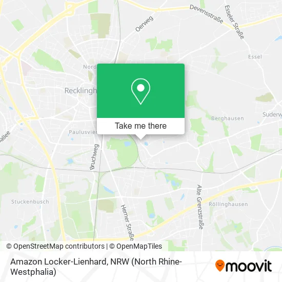 Карта Amazon Locker-Lienhard