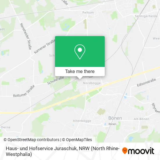 Карта Haus- und Hofservice Juraschuk