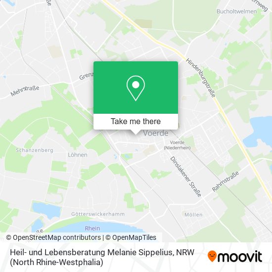 Heil- und Lebensberatung Melanie Sippelius map