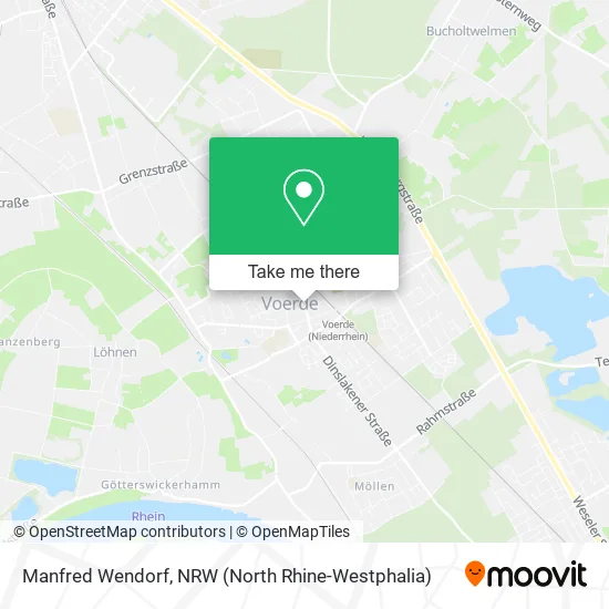 Карта Manfred Wendorf