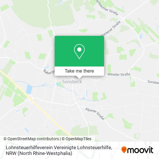 Lohnsteuerhilfeverein Vereinigte Lohnsteuerhilfe map