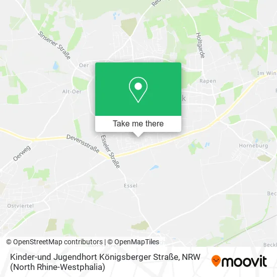 Карта Kinder-und Jugendhort Königsberger Straße