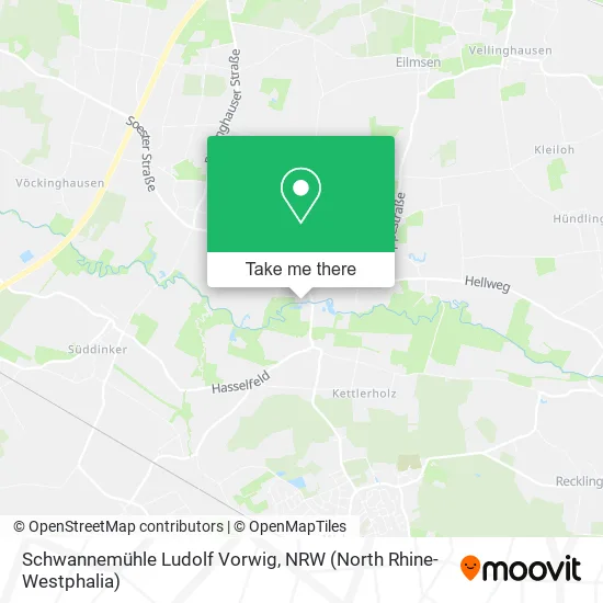 Карта Schwannemühle Ludolf Vorwig