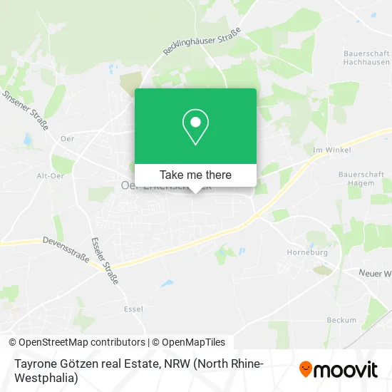 Карта Tayrone Götzen real Estate