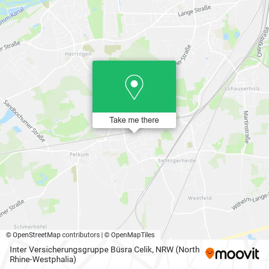 Карта Inter Versicherungsgruppe Büsra Celik