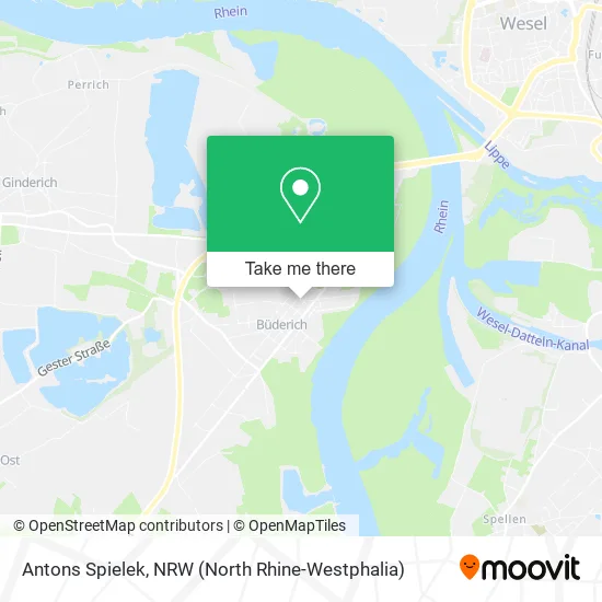 Карта Antons Spielek