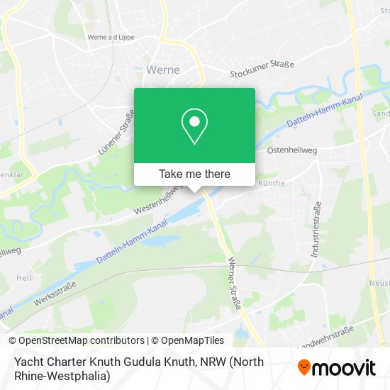 Yacht Charter Knuth Gudula Knuth map