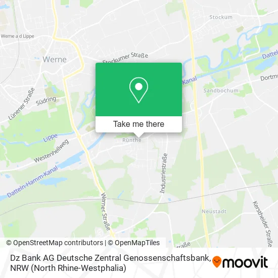 Карта Dz Bank AG Deutsche Zentral Genossenschaftsbank