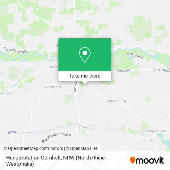 Hengststation Gernholt map